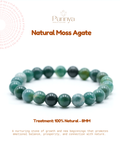 Natural Moss Agate Bracelet
